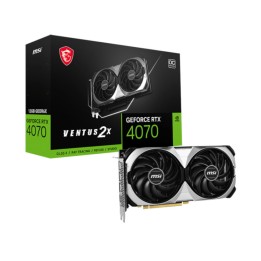 MSI GeForce RTX 4070 VENTUS 2X E1 OC 12GB GDDR6 Cartes graphiques M...