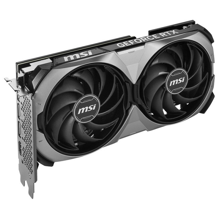 MSI GeForce RTX 4070 VENTUS 2X E1 OC 12GB GDDR6 Cartes graphiques M...