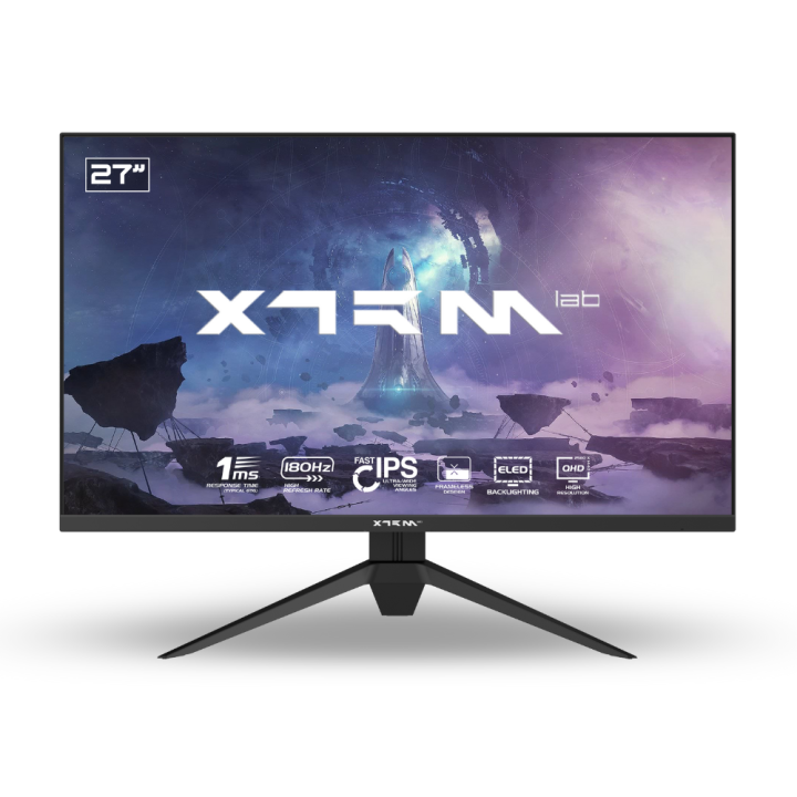 XTRMLAB XG2722Q 27" 180Hz Fast IPS 2K Moniteurs Gamer XTRMLAB Maroc