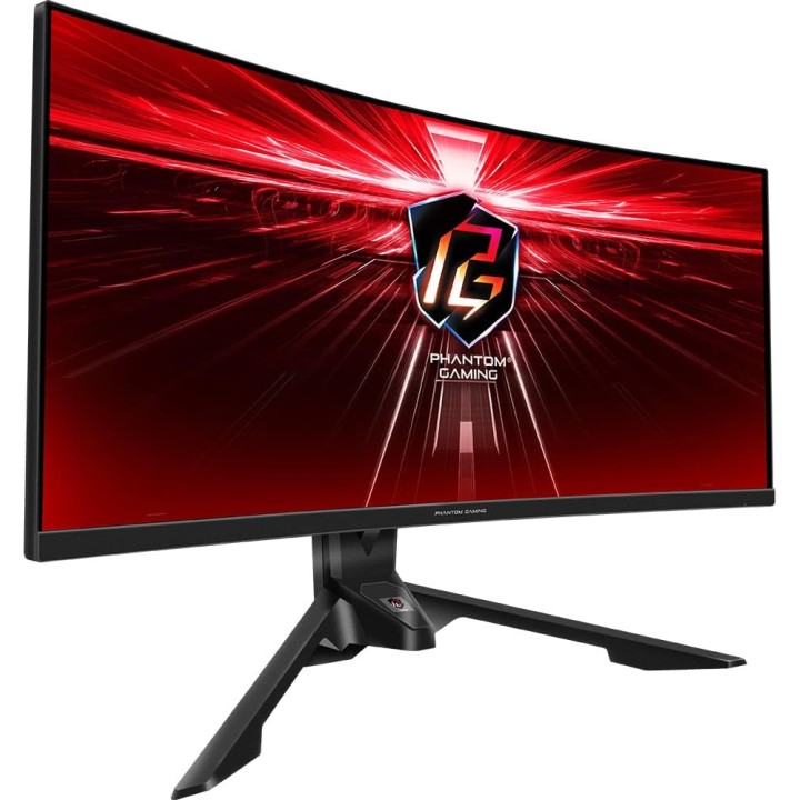 ASRock PHANTOM GAMING PG34WQ15R3A 34″ CURVED 165Hz Moniteurs Gamer ...