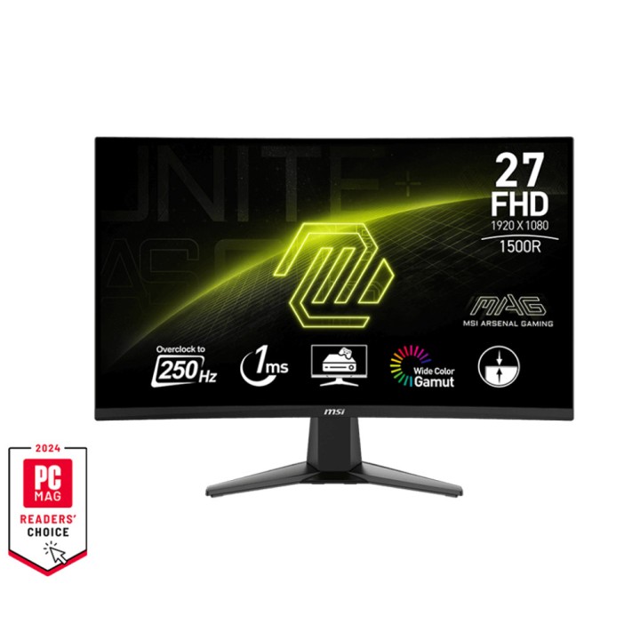 MSI Optix MAG 27C6X 27" 250Hz Freesync Curved Moniteurs Gamer MSI M...