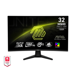 MSI MAG 32CQ6F 32" 180Hz 2K Curved Moniteurs Gamer MSI Maroc