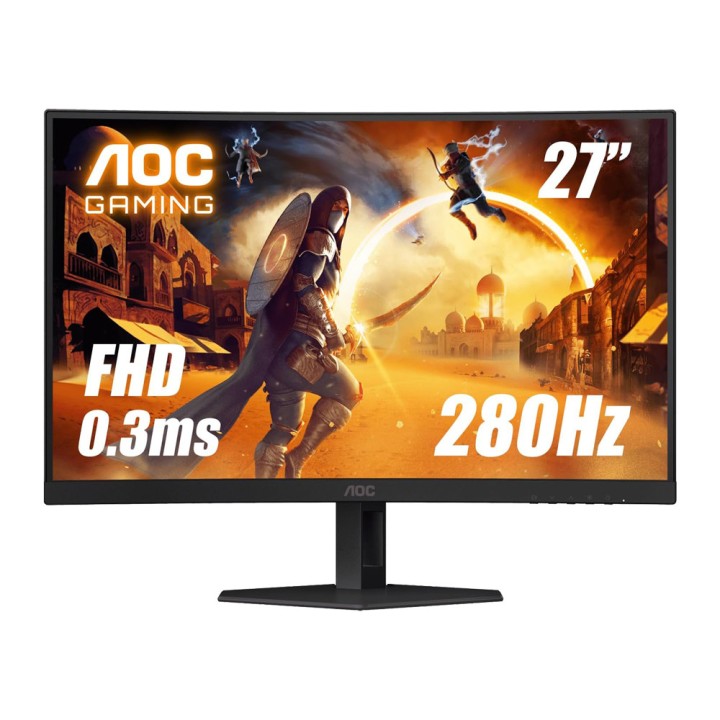 AOC C27G4ZE 27" Fast VA Curved 0.3ms 280Hz Moniteurs Gamer AOC Maroc