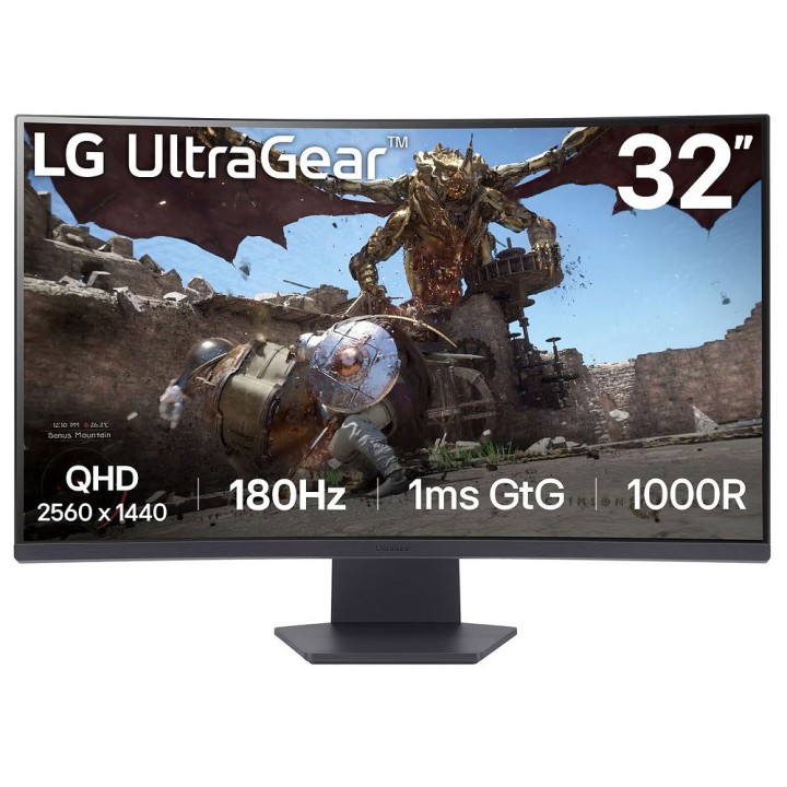 LG ULTRAGEAR 32″ 32GS60QC-B 180Hz 2K 1ms Moniteurs Gamer LG Group M...