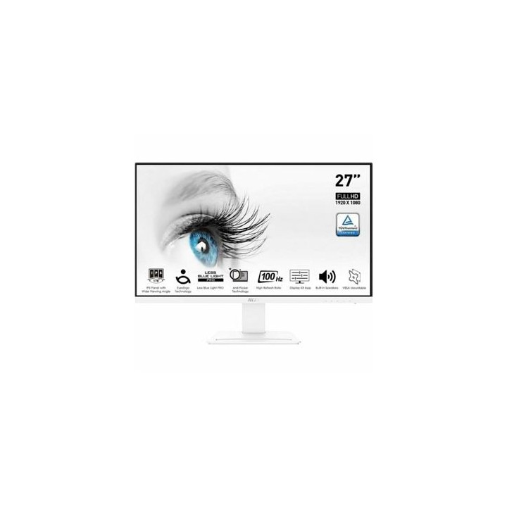 MSI MP273AW PRO 27" IPS (White) Moniteurs Gamer MSI Maroc