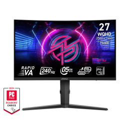 MSI MPG 275CQRXF 27" Fast VA 240Hz 0.5ms 2K Moniteurs Gamer MSI Maroc