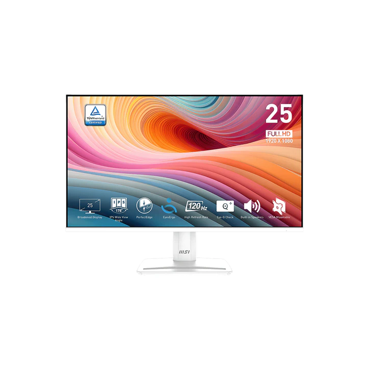 MSI PRO MP251W E2 24.5" 120Hz IPS Moniteurs Gamer MSI Maroc