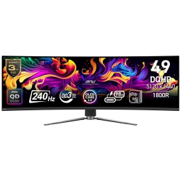 MSI MPG 491CQPX QD-OLED 240Hz 0.03ms 5K Moniteurs Gamer MSI Maroc