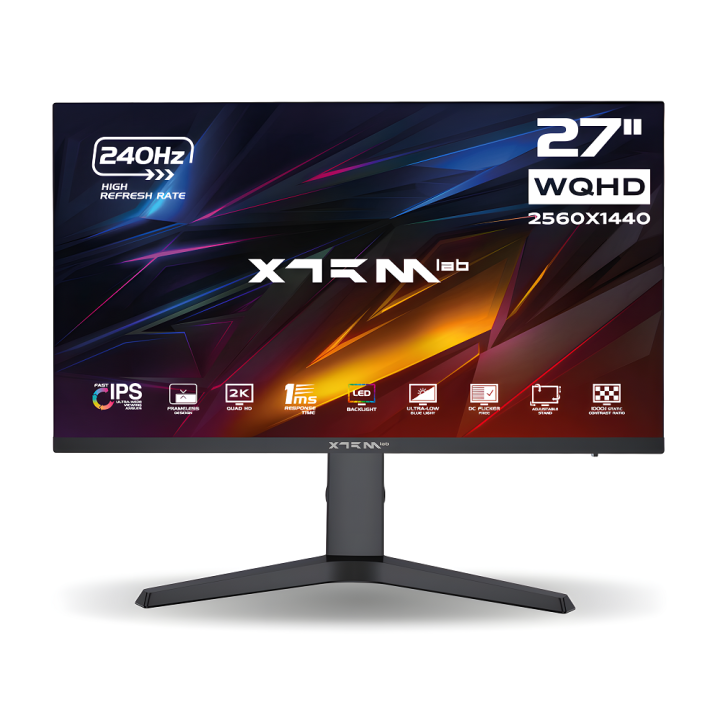 XTRMLAB X27G24IQF 27" 240Hz Fast IPS 2K Moniteurs Gamer XTRMLAB Maroc