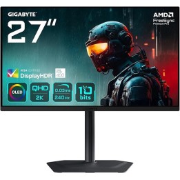 GIGABYTE MO27Q2 27" 240Hz QD-OLED 0.03ms 2K Moniteurs Gamer Gigabyt...