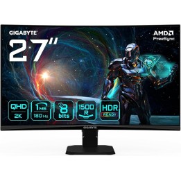 GIGABYTE GS27QCA 27" 180Hz 1ms 2K Curved Moniteurs Gamer Gigabyte M...