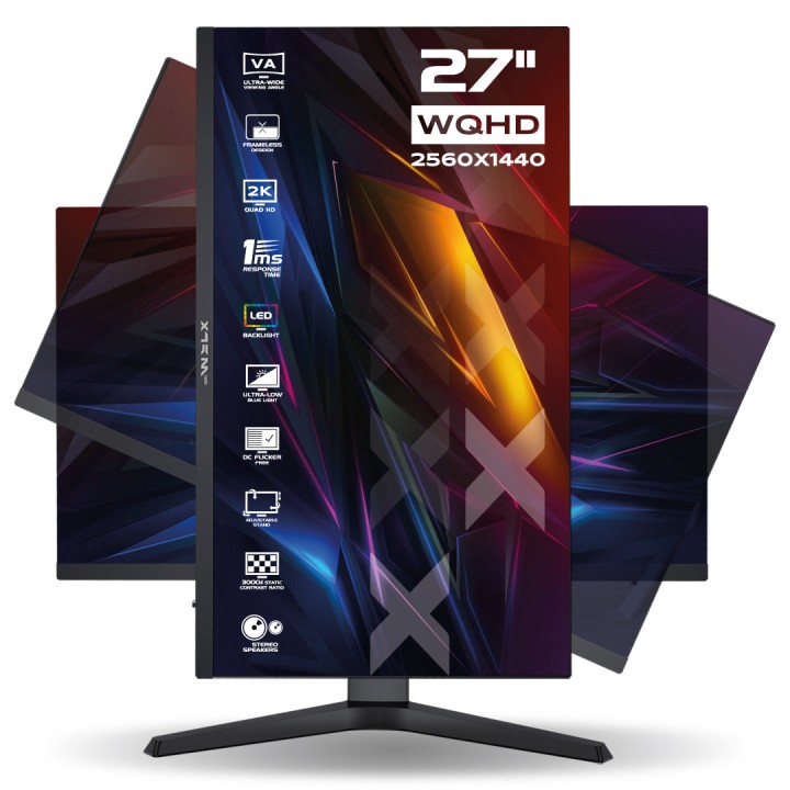 XTRMLAB X27G24IQF 27" 240Hz Fast IPS 2K Moniteurs Gamer XTRMLAB Maroc