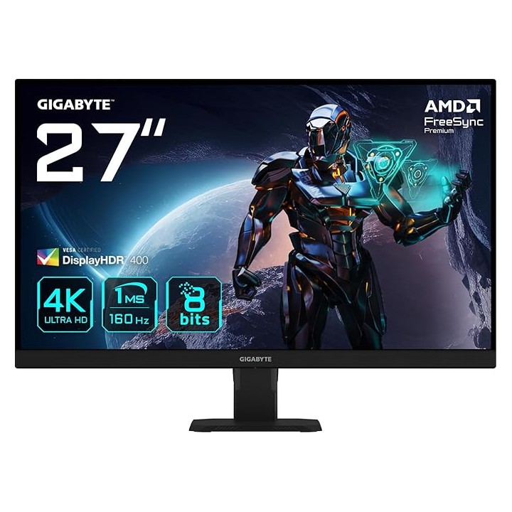 GIGABYTE GS27U 27" 160Hz 1ms 4K Moniteurs Gamer Gigabyte Maroc