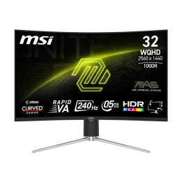 MSI MAG 325CQRXF E2 31.5" 240Hz 0.5ms 2K Moniteurs Gamer MSI Maroc