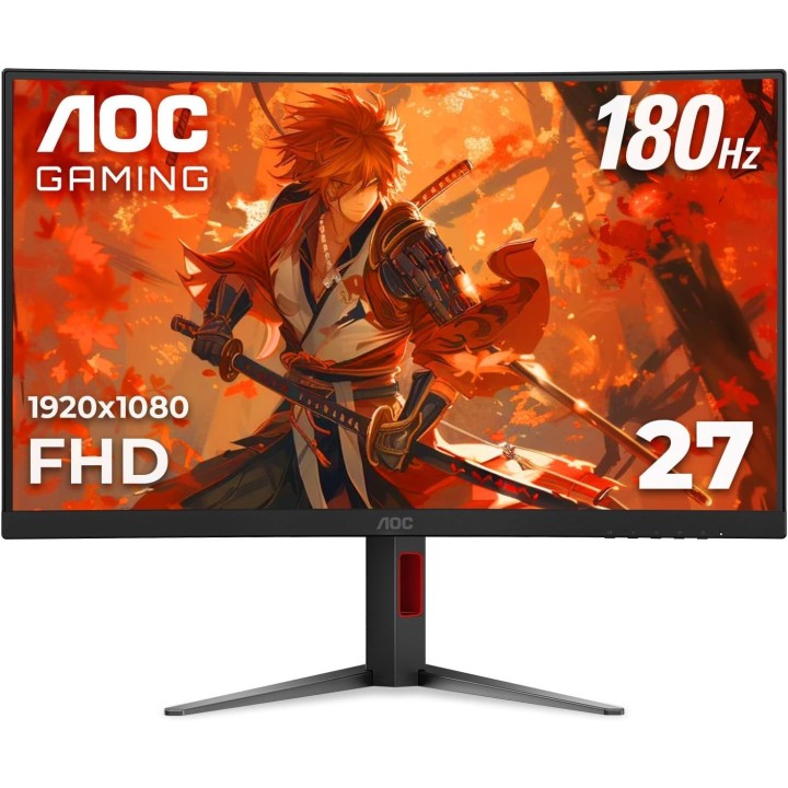 AOC C27G4H 27" 180Hz 0.5ms Curved Moniteurs Gamer AOC Maroc