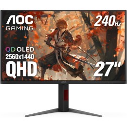 AOC Q27G4ZD 27" 240Hz 0.03ms 2K Moniteurs Gamer AOC Maroc