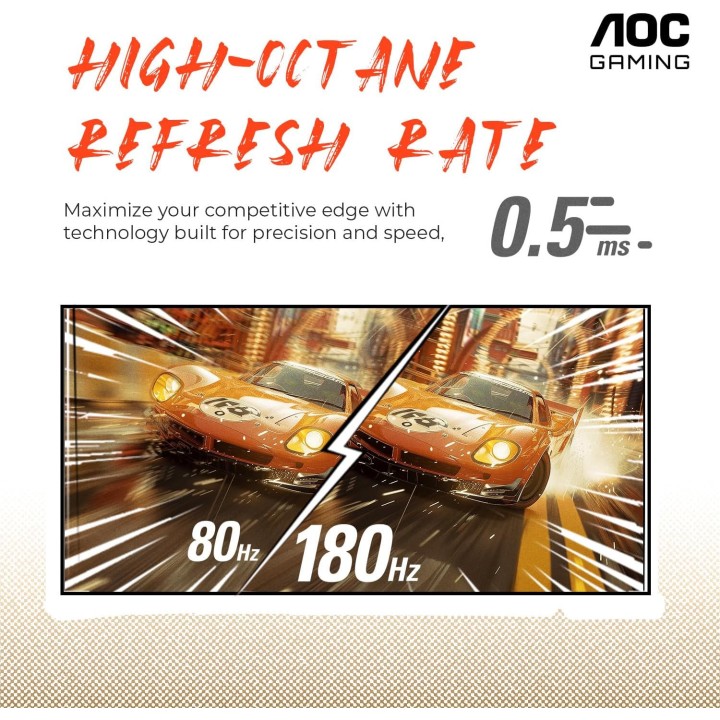 AOC C27G4H 27" 180Hz 0.5ms Curved Moniteurs Gamer AOC Maroc