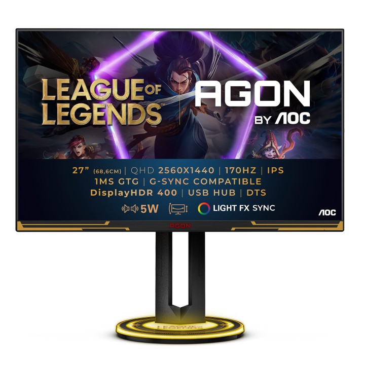 AOC AGON AG275QXL 27" 170Hz Moniteurs Gamer AOC Maroc