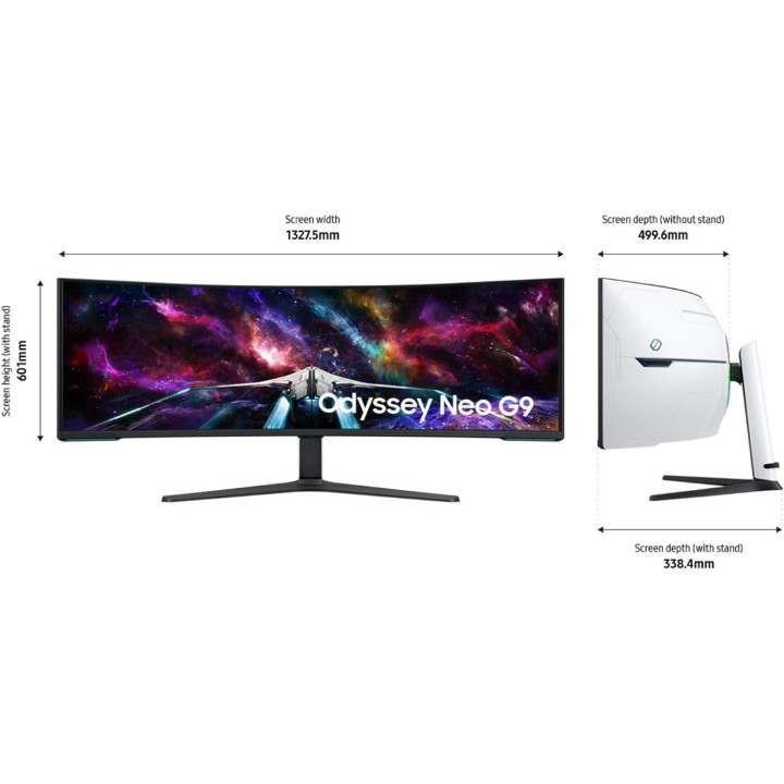 Samsung Odyssey Neo G9 S57CG954NU 57" 240 Hz Moniteurs Gamer Samsun...