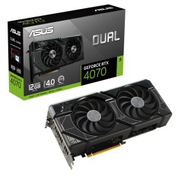 ASUS Dual GeForce RTX 4070 EVO OC Edition 12GB GDDR6X Cartes graphi...