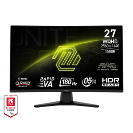 MSI MAG 274CQF 27" Fast VA 180Hz 2K Moniteurs Gamer MSI Maroc