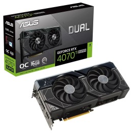 ASUS Dual GeForce RTX 4070 Ti SUPER OC Edition 16GB GDDR6X Cartes g...