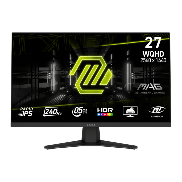 MSI MAG 274QF X24 27" 240Hz Fast IPS 2K Moniteurs Gamer MSI Maroc