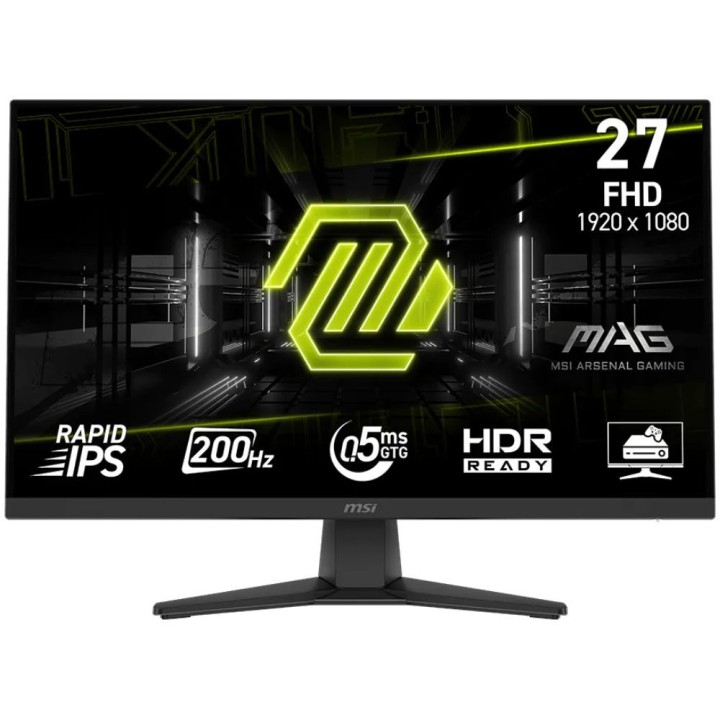 MSI MAG 272F 27" Rapid IPS 0.5ms 200Hz Moniteurs Gamer MSI Maroc