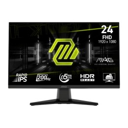 MSI MAG 242F 24" 200Hz 0.5ms Rapid IPS Moniteurs Gamer MSI Maroc