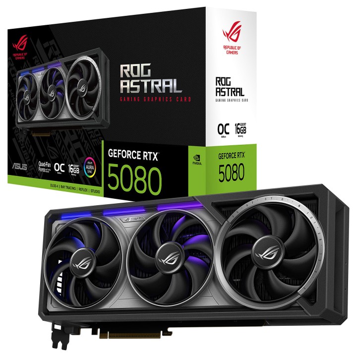 ASUS ROG Astral GeForce RTX 5080 16GB GDDR7 OC Edition Cartes graph...