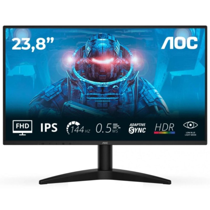 AOC 24B36X 23.8" IPS 144Hz 0.5ms Moniteurs Gamer AOC Maroc