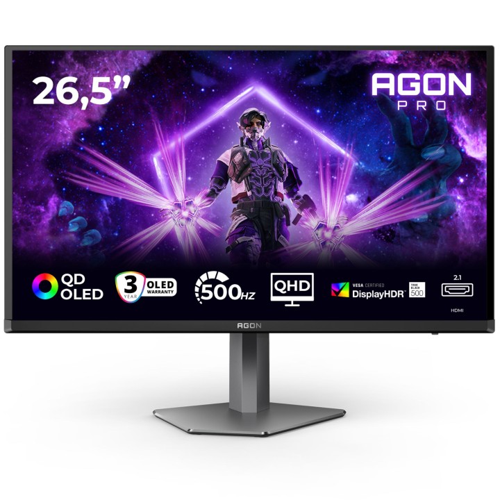 AOC AGON PRO AG276QKD2 26.5" QD-OLED 500Hz 0.03ms 2.5K Moniteurs Ga...