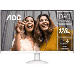 AOC 27B30H3 27" IPS 120Hz 1ms Blanc Moniteurs Gamer AOC Maroc