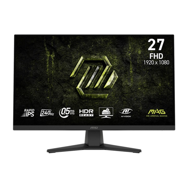 MSI MAG 272F X24 27" Rapid IPS 240Hz Moniteurs Gamer MSI Maroc