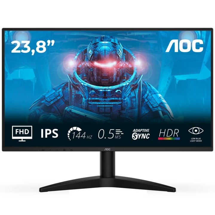 AOC 24B36X 23.8" IPS 0.5ms 144Hz Moniteurs Gamer AOC Maroc
