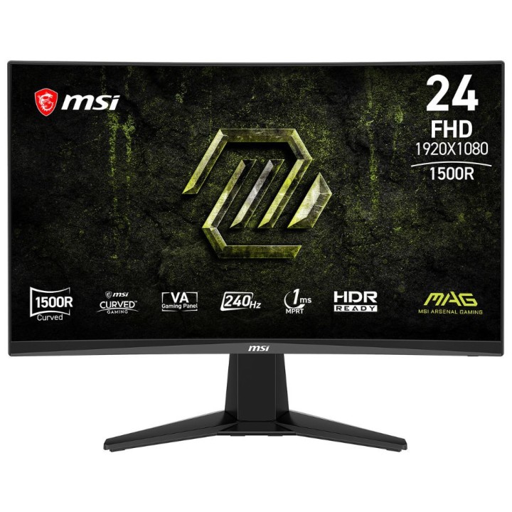 MSI MAG 245C X24 23.6" 1ms 240Hz Curved Moniteurs Gamer MSI Maroc