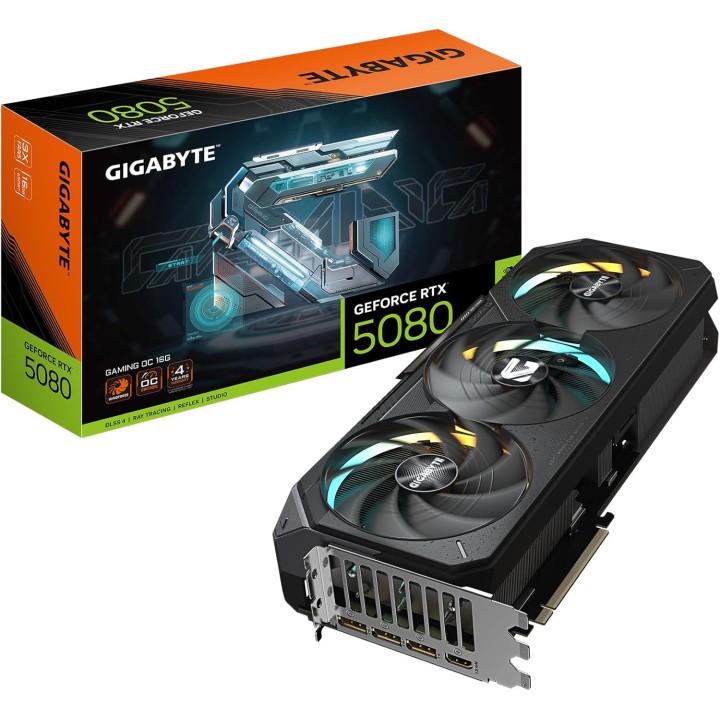 GIGABYTE GeForce RTX 5080 Gaming OC 16Go GDDR7 NVIDIA Gigabyte Maroc