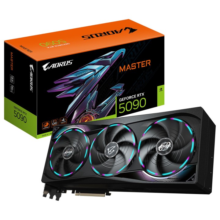 Gigabyte AORUS GeForce RTX 5090 MASTER 32Go GDDR7 NVIDIA Gigabyte M...