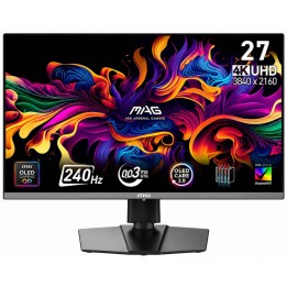 MSI MAG 272UP QD-OLED X24 26,5" 0.03ms 240 Hz 4K Moniteurs Gamer MS...