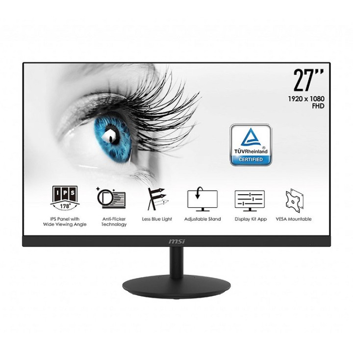 MSI PRO MP271 27" IPS 75Hz Moniteurs PRO MSI Maroc