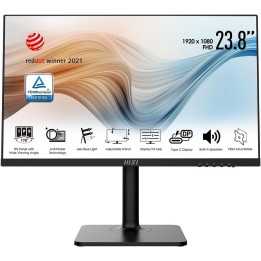 MSI Modern MD241P 23.8" IPS Moniteurs PRO MSI Maroc