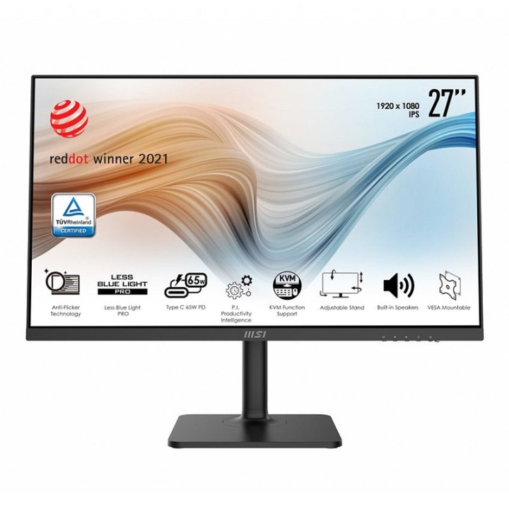 MSI Modern MD272P 27" IPS Moniteurs PRO MSI Maroc
