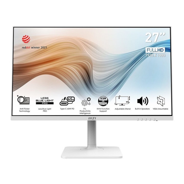 MSI Modern MD272PW 27" IPS Moniteurs PRO MSI Maroc