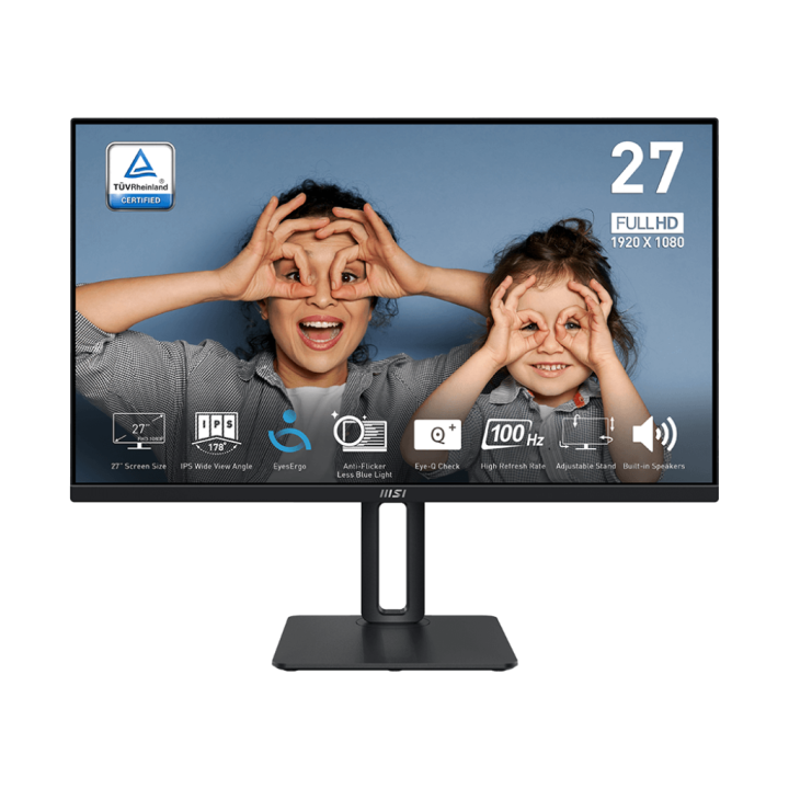MSI PRO MP275P 27" IPS 100Hz Moniteurs PRO MSI Maroc