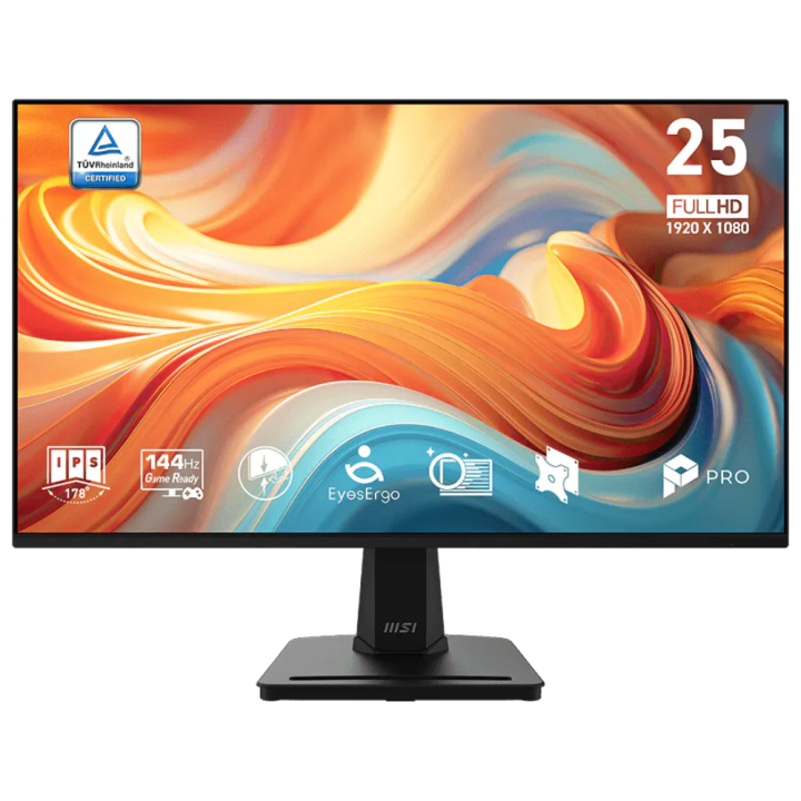 MSI PRO MP251 E14L 24.5" IPS 1ms 144Hz Moniteurs PRO MSI Maroc