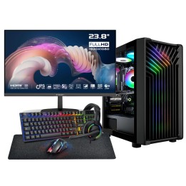 SETUP Gamer Essential R5 5600 RX6650XT + XGC-120 + X24G14IFF 144Hz ...
