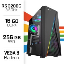 PC Gamer UltraPC Ryzen 3 3200G/256GB SSD/16GB/Radeon Vega8