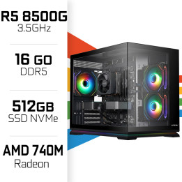 PC Gamer UltraPC Ryzen 5 8500G/512GB SSD/16GB/Radeon 740M AMD Ryzen...