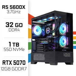 PC Gamer Ultrapc Ryzen 5 5600X/32GB/1TB SSD/RTX5070 AMD Ryzen 5 Ult...
