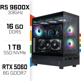 PC Gamer UltraPC Ryzen 5 9600X/16GB DDR5/1TB SSD/RTX5060 AMD Ryzen ...